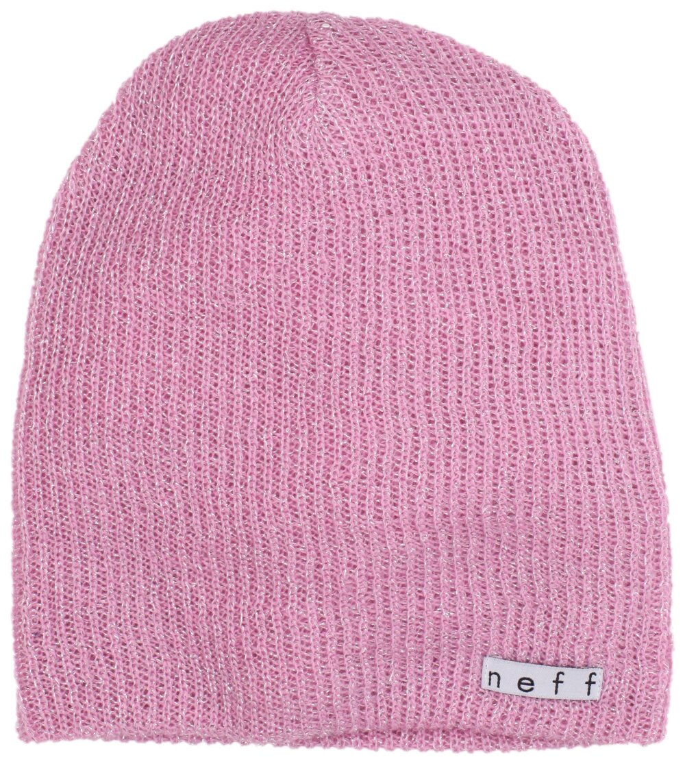 6464 Daily Sparkle Beanie Hat, Pink, One Size